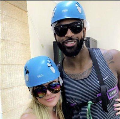 Khloe Kardashian and Tristan Thompson still going strong.