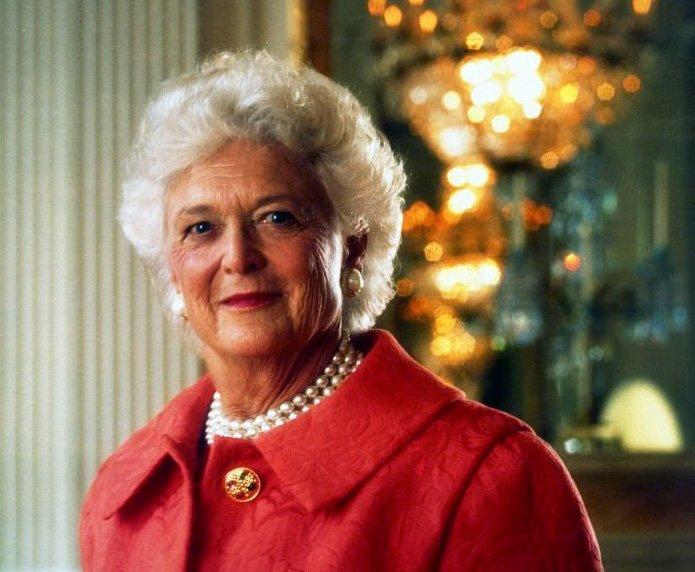 barbara bush dies