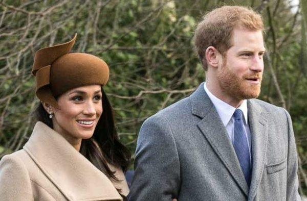 Prince Harry and Megan Markle photo opp.