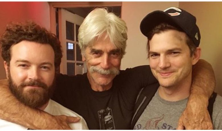 Ashton Kutcher, Danny Masterson, and Sam Elliot of The Ranch.