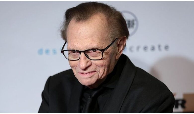 Larry King at an event.