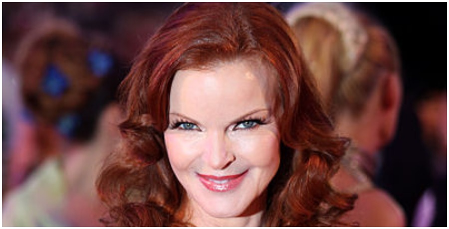 'Desperate Housewives' star Marcia Cross on the red carpet on the square in front of the Rathaus (Town Hall) of Vienna, Austria.