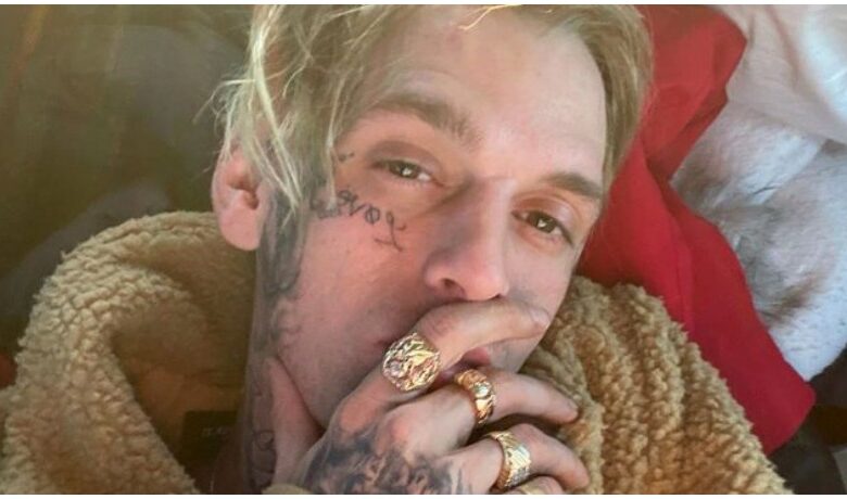 Aaron Carter shares happy news with Instagram followers.
