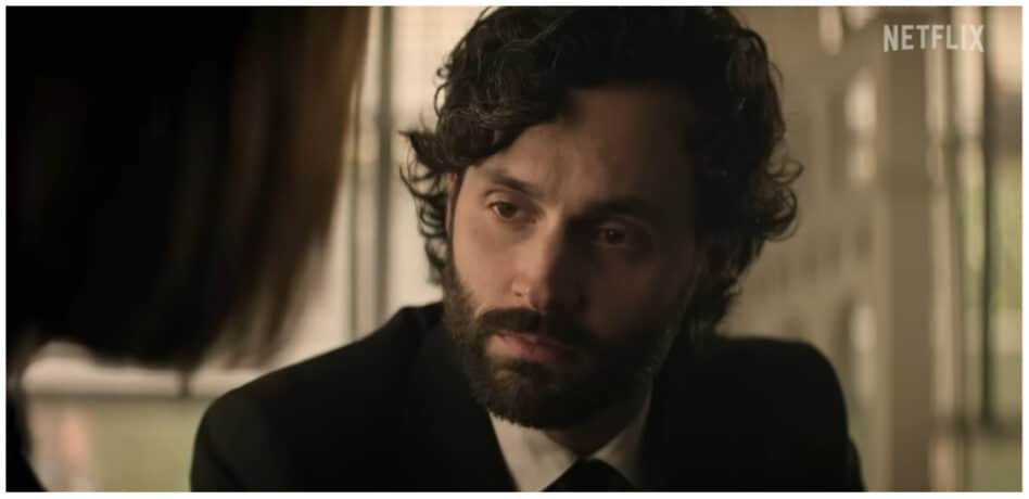 You Season 4 Penn Badgely as Joe Goldberg.