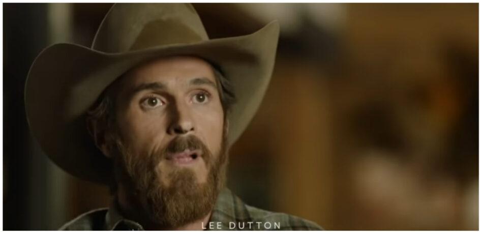 Dave Annable as Lee Dutton on Yellowstone.