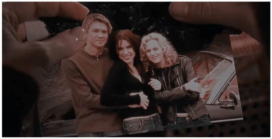 One Tree Hill Brooke, Lucas, and Peyton.