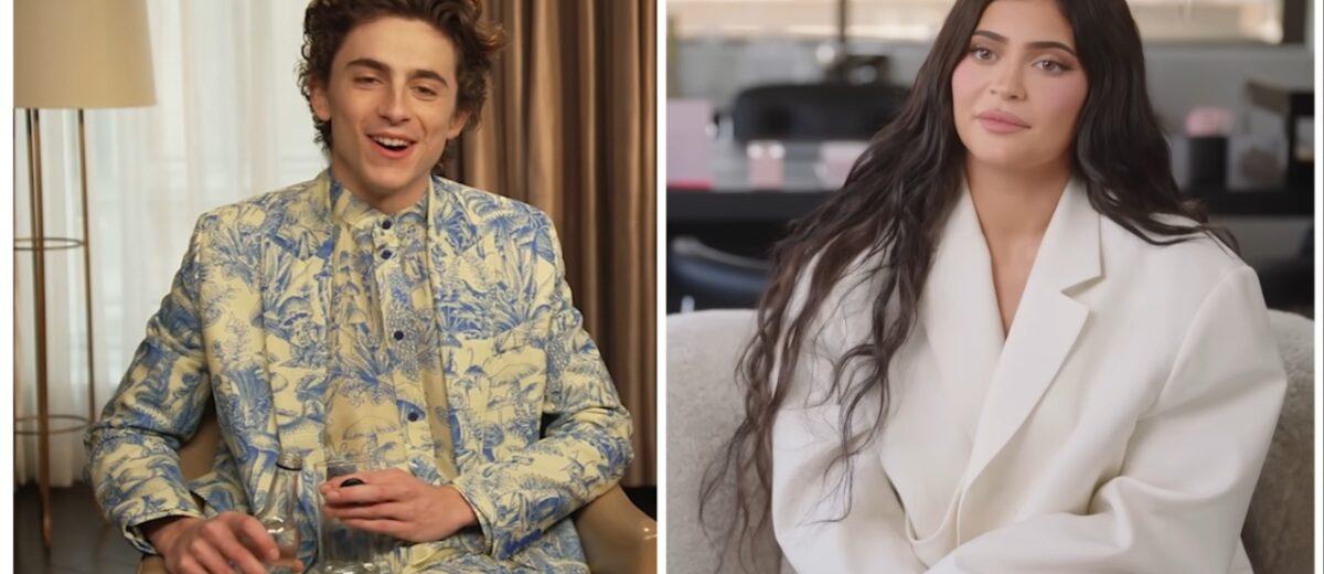 Timothee Chalamet and Kylie Jenner
