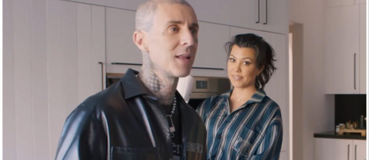 Kourtney Kardashian and Travis Barker