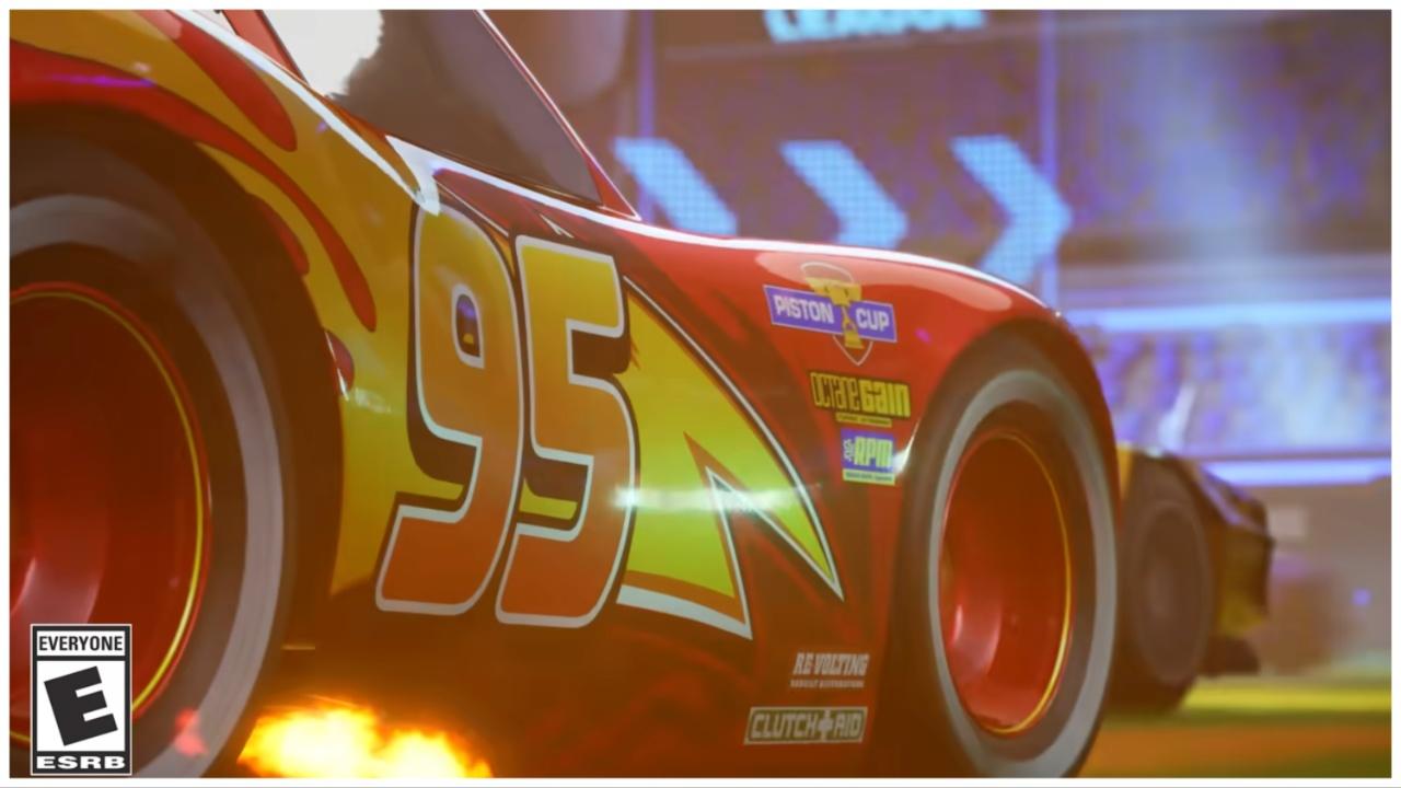 The Cars-Themed Lightning McQueen Mega Bundle Has Arrived In Rocket League