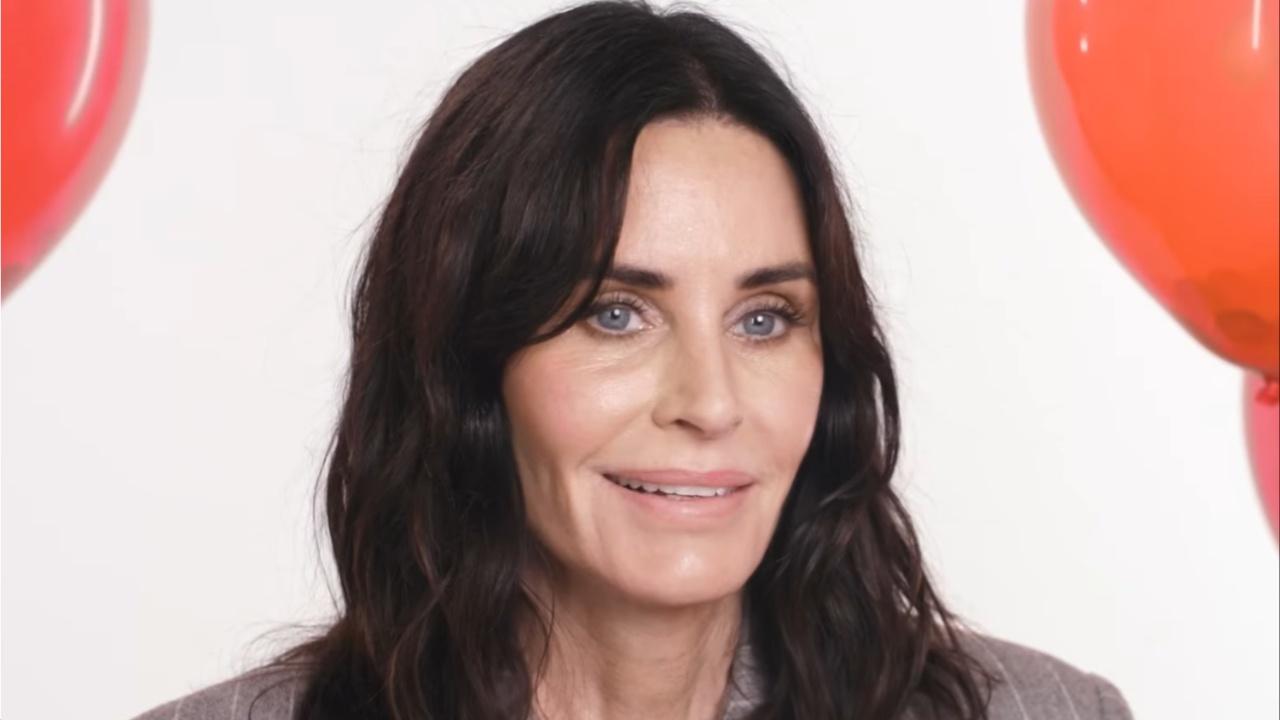 Courteney Cox smiling.