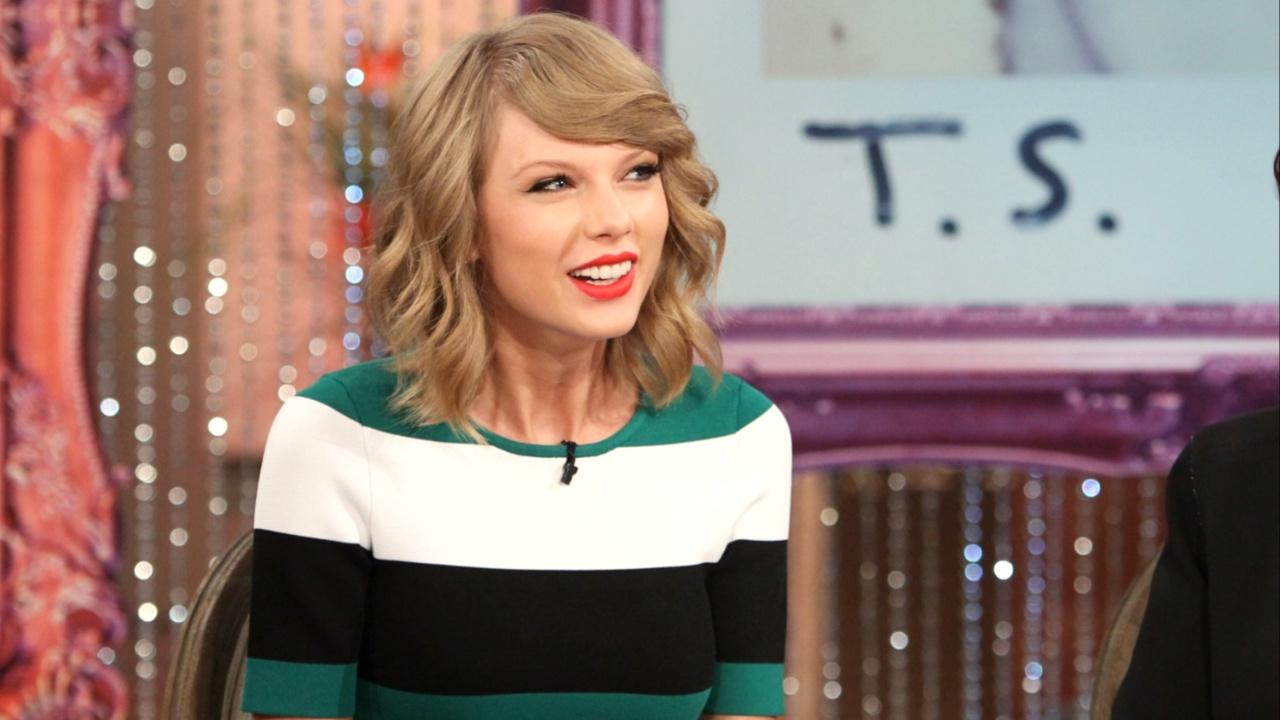 taylor swift on the talk