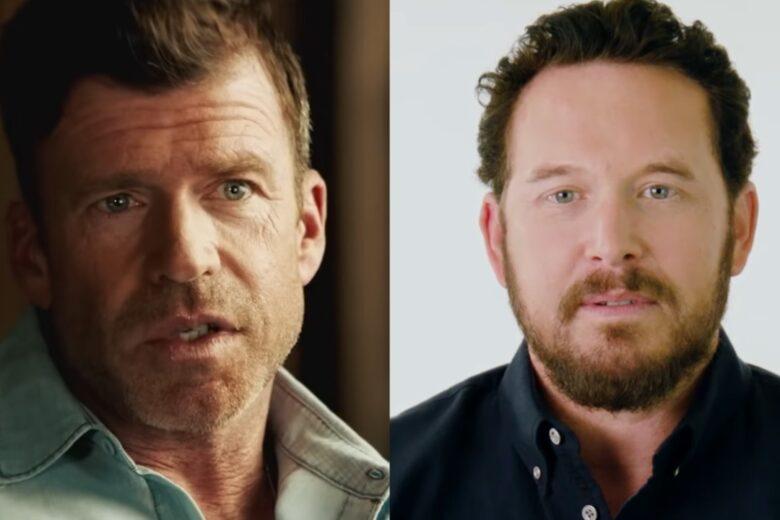 Taylor Sheridan and Cole Hauser of Yellowstone.