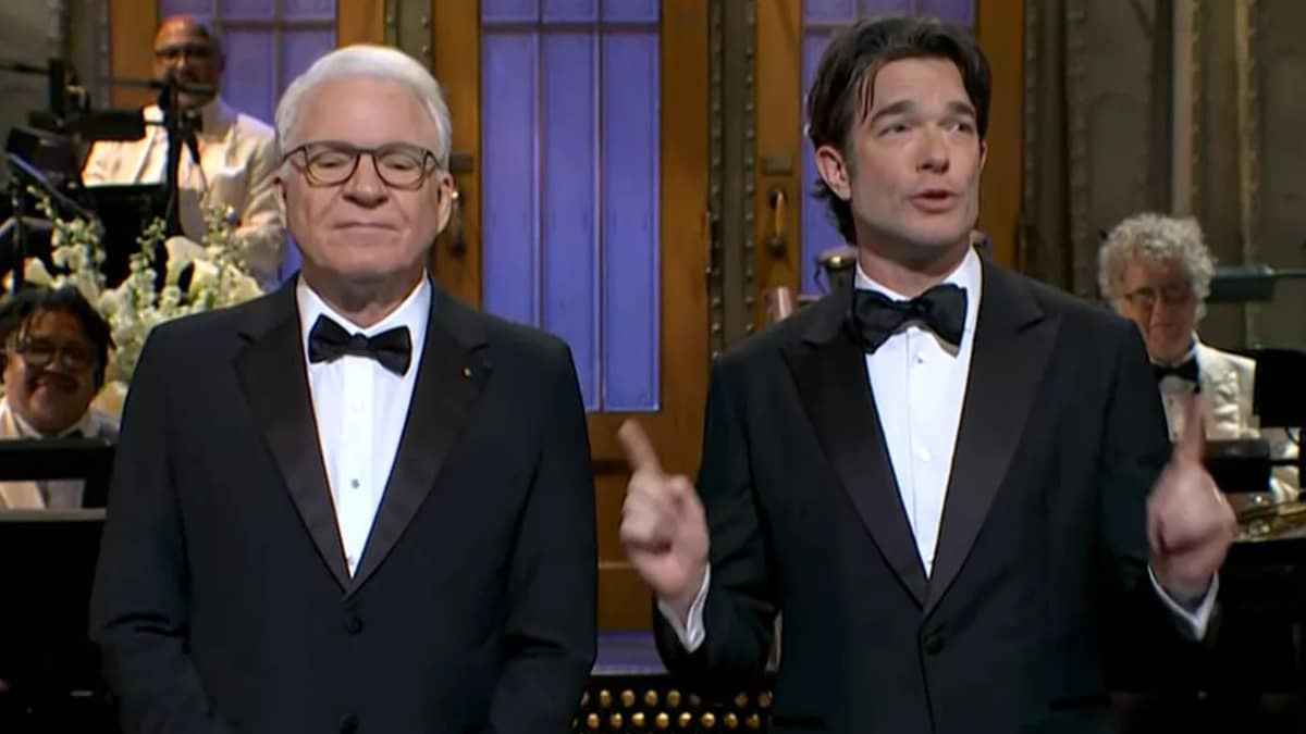 SNL 50 stars Steve Martin and John Mulaney