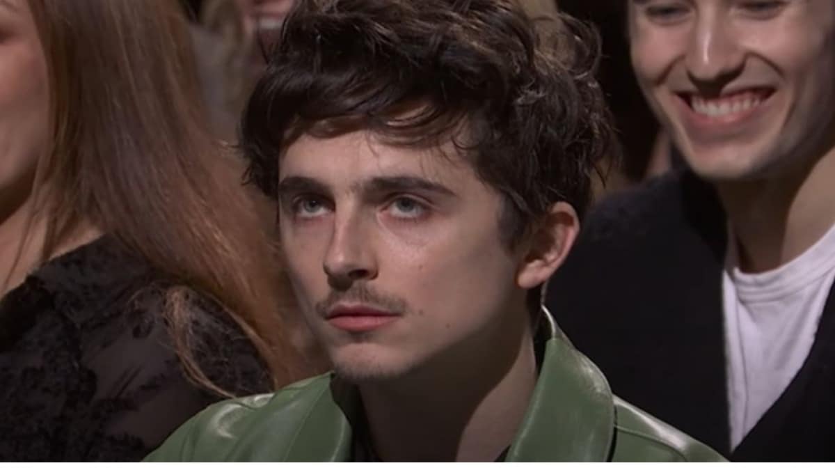 Timothee Chalamet on SNL