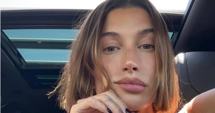 Hailey Bieber on Instagram sans Justin Bieber