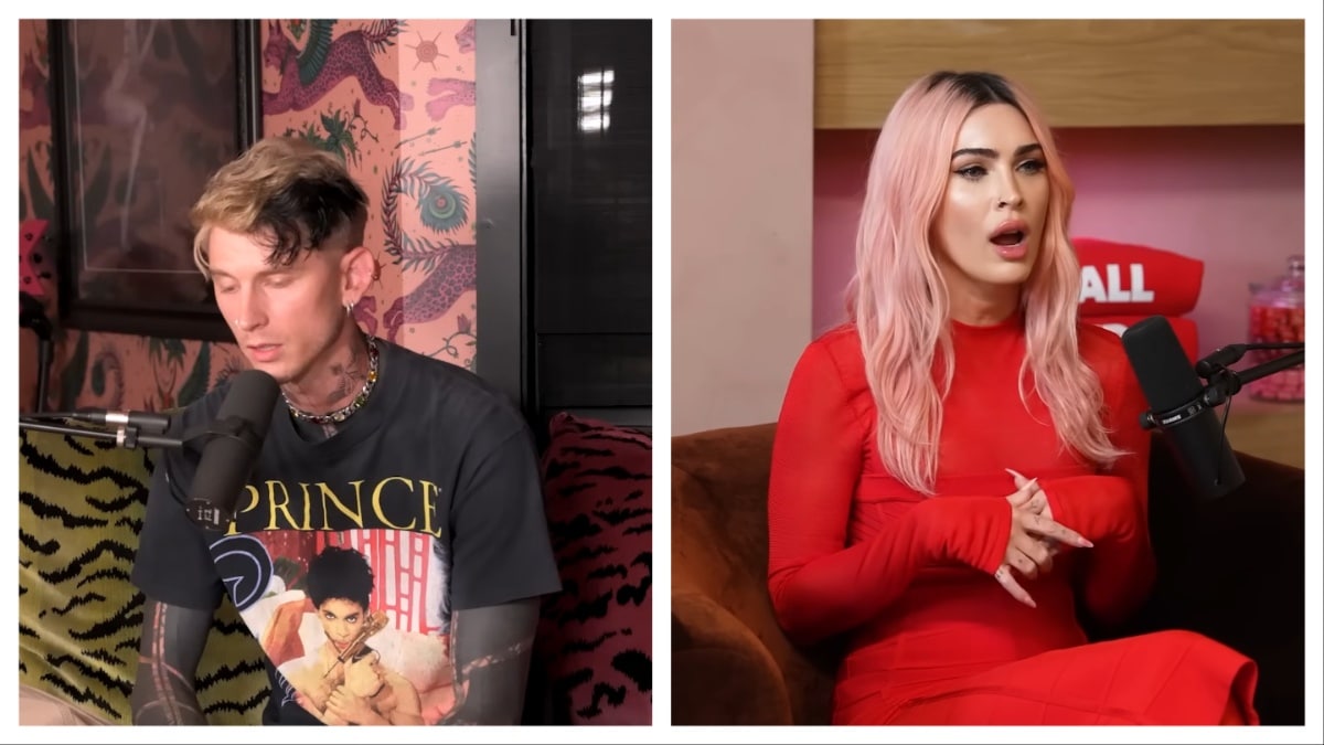 Machine Gun Kelly and Megan Fox interviews