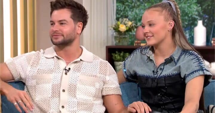 JoJo Siwa and Chris Hughes from Celebrity Big Brother UK