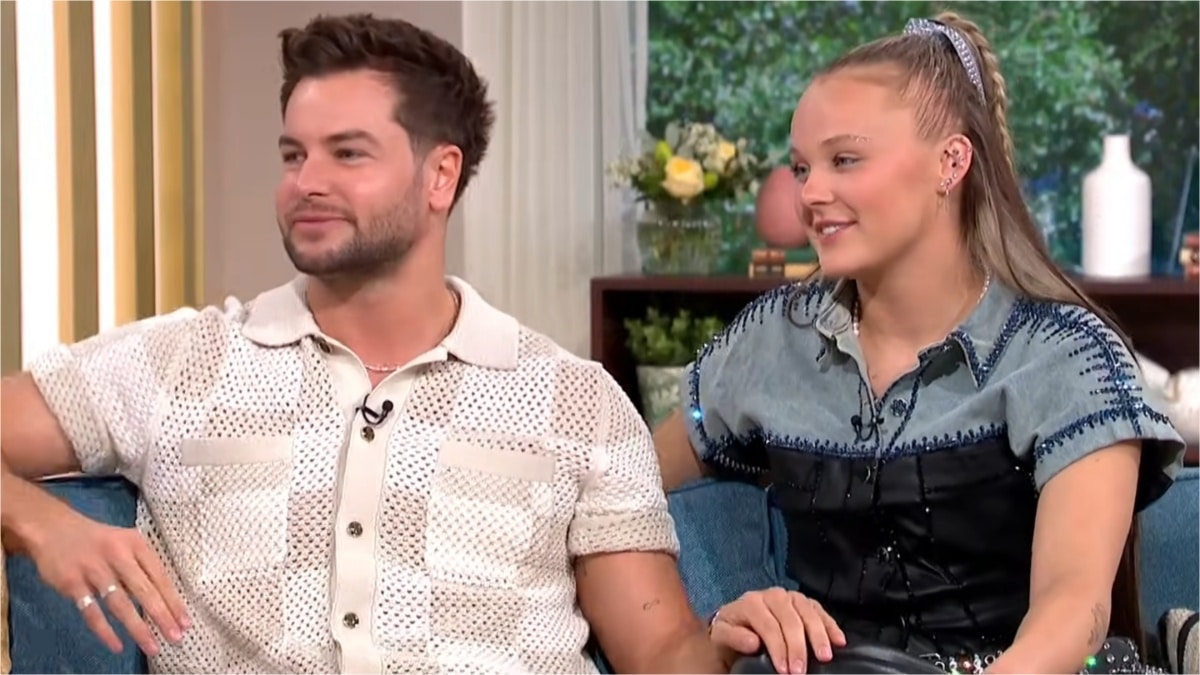 JoJo Siwa and Chris Hughes from Celebrity Big Brother UK