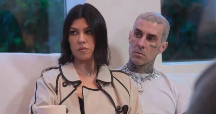 Kourtney Kardashian and Travis Barker