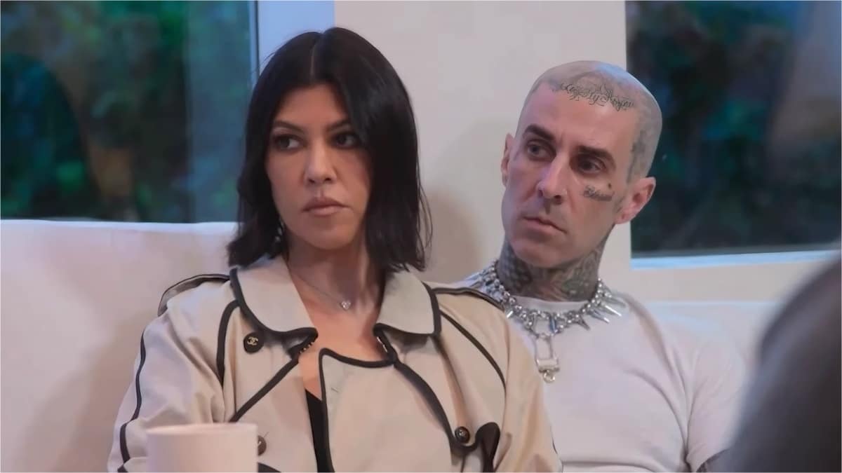 Kourtney Kardashian and Travis Barker