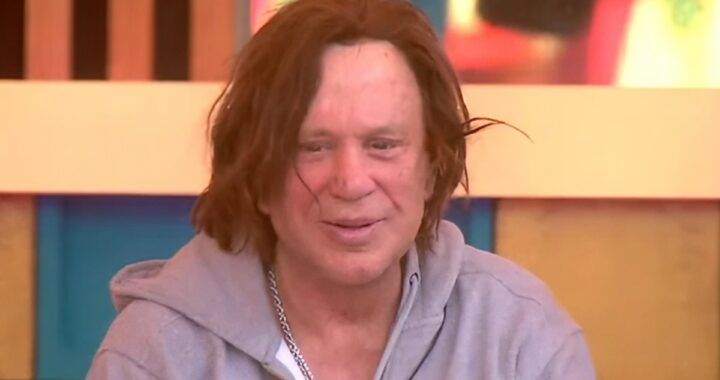 Mickey Rourke on Celebrity Big Brother UK