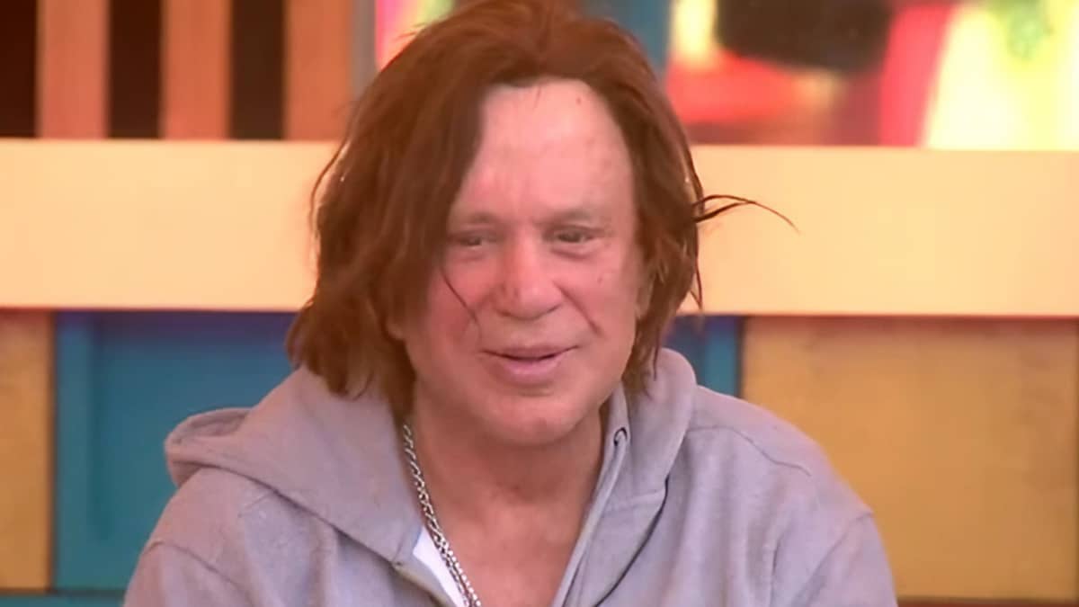 Mickey Rourke on Celebrity Big Brother UK