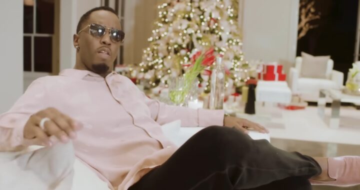Sean "Diddy" Combs at his home