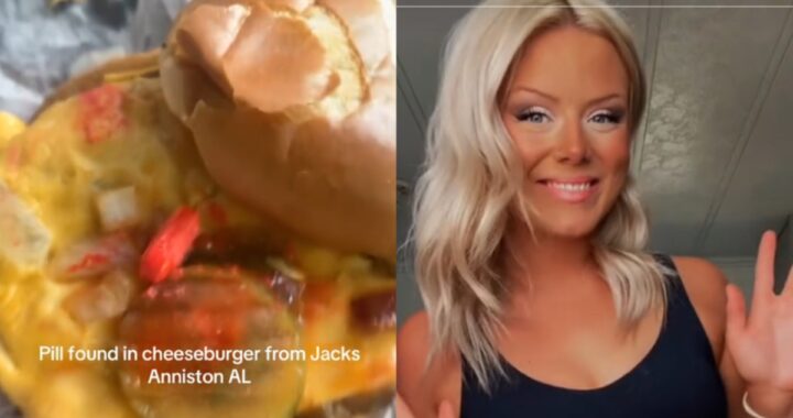 Alabama woman finds pill in hamburger