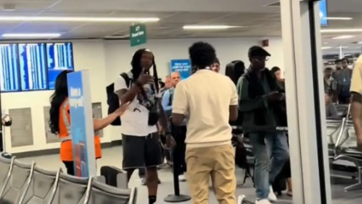 Colordo men argue at airport