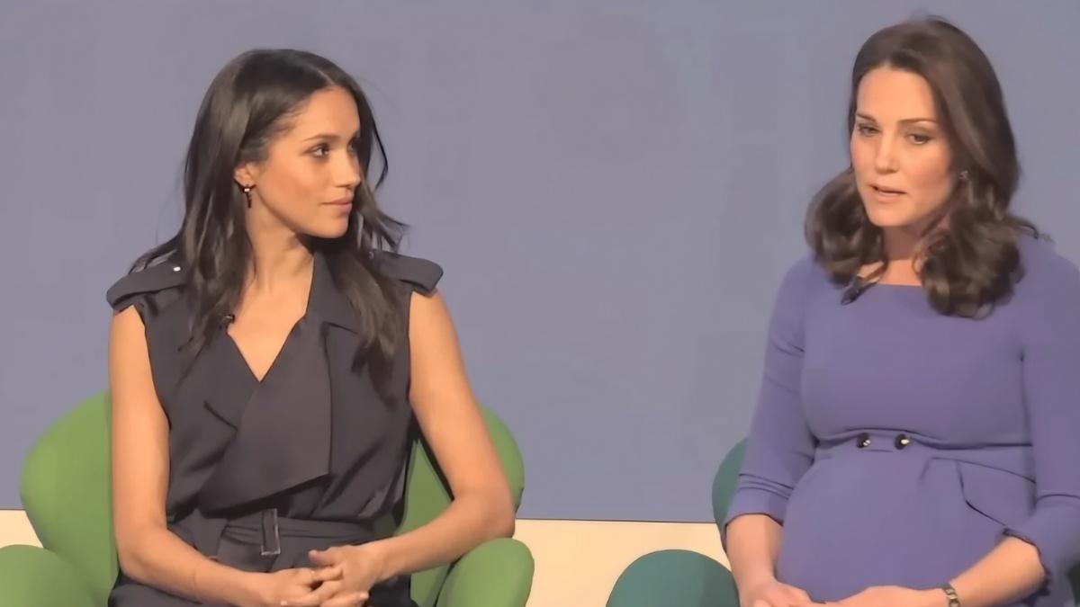Meghan Markle and Kate Middleton