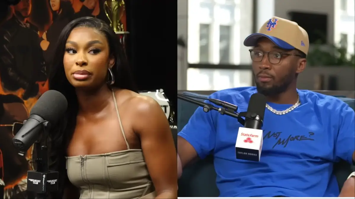 Donovan Mitchell and Coco Jones interviews