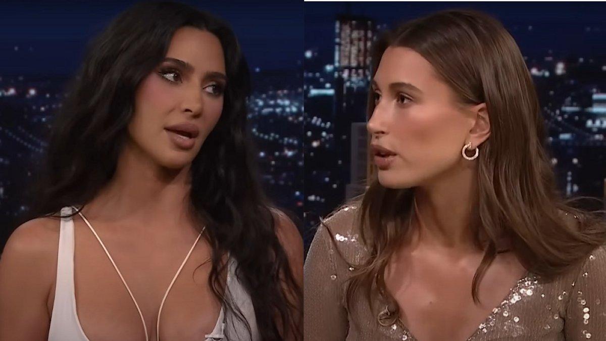 Kim Kardashian - Hailey Bieber