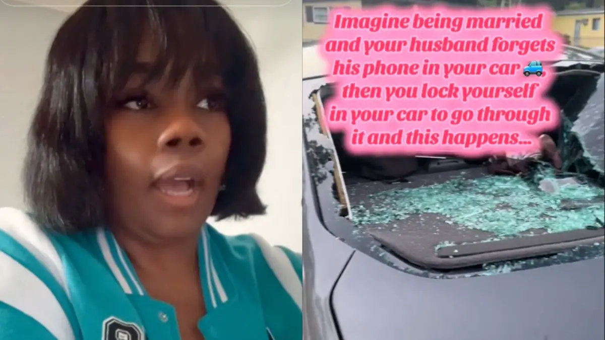 Florida man breaks wife's car window to hide phone secrets
