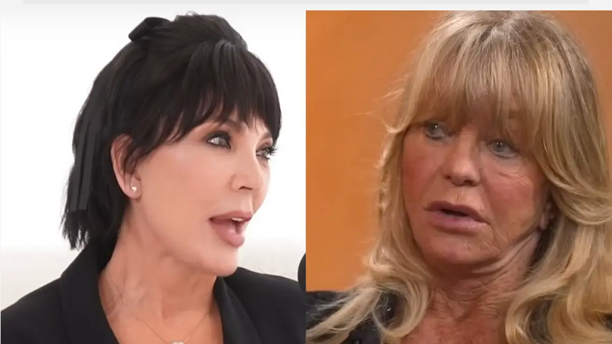 Kris Jenner- Goldie Hawn
