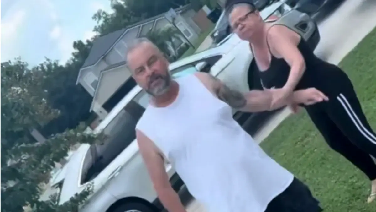 Racist Florida couple harass black man
