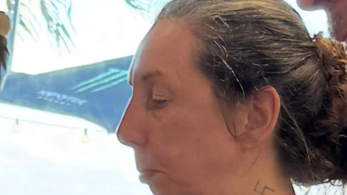 Maryland woman with Nazi tattoo and Rosa Parks shirt
