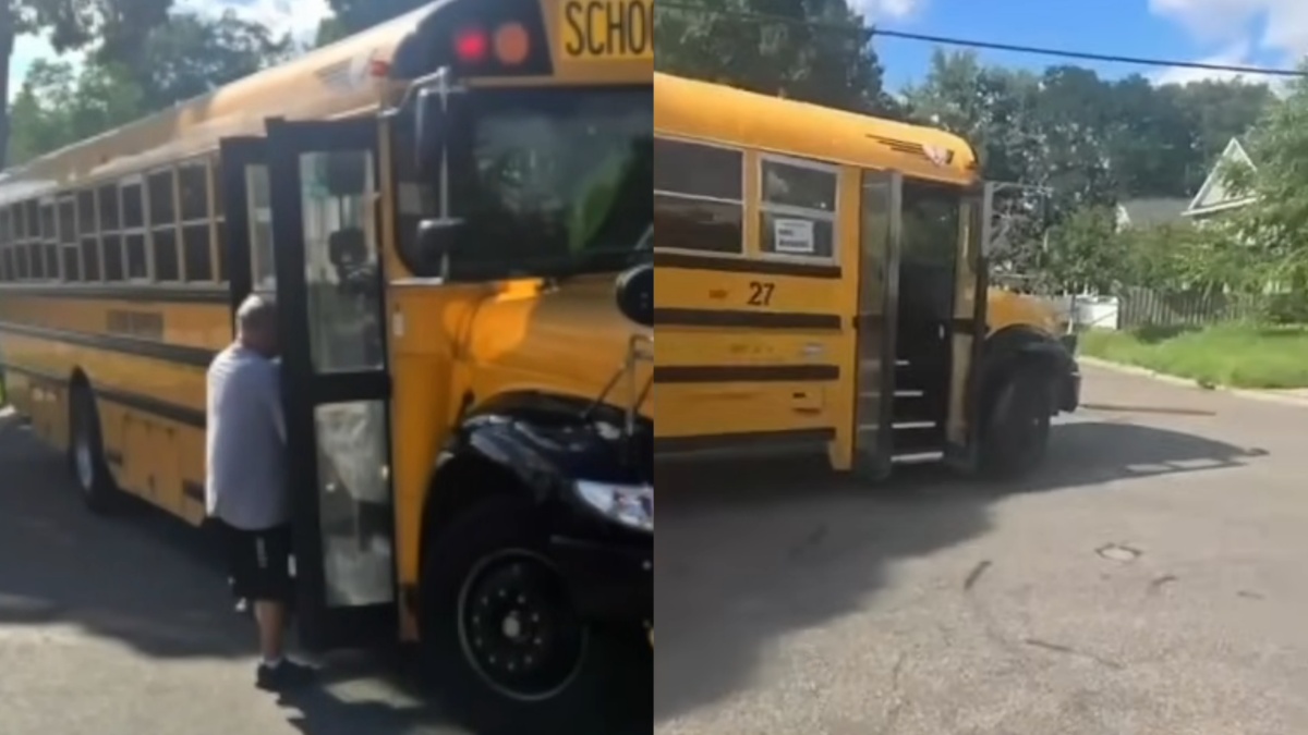 Minnesota bus driver abandons kids on frist day of school.