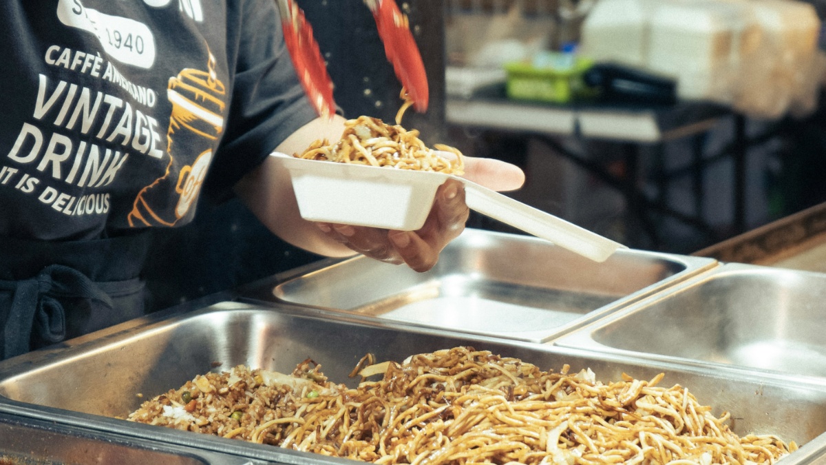 New York woman finds finger in her takeout food.