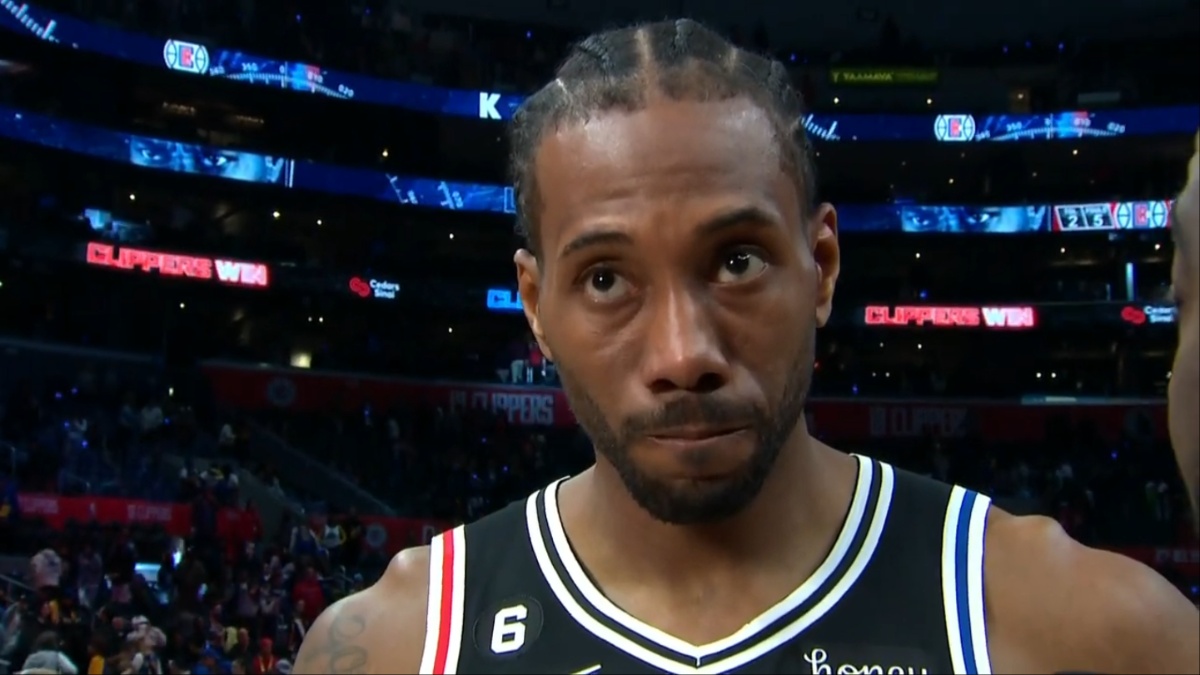 Kawhi Leonard Interview