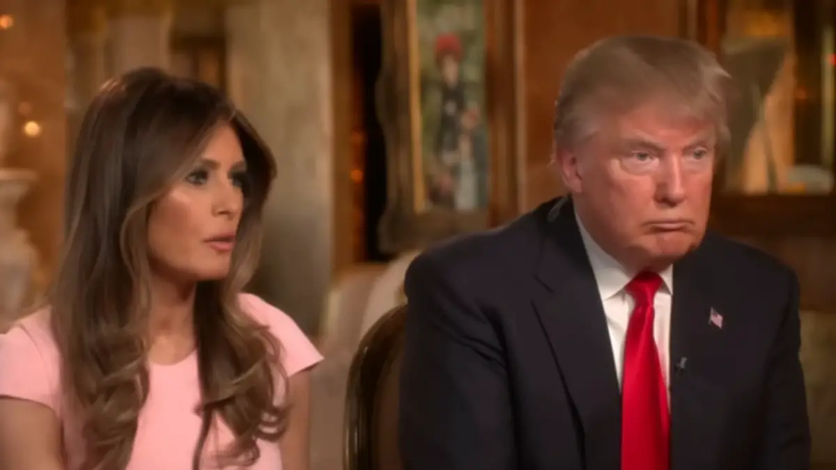 Donald Trump and wife Melania allegedly seen arguing