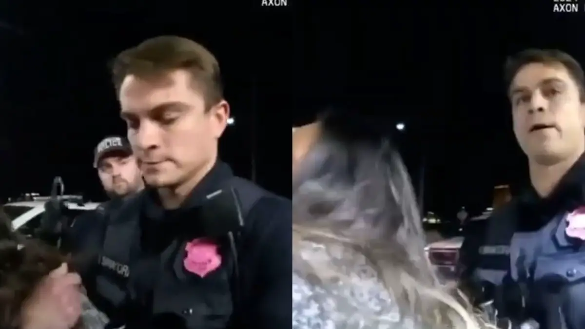 Kentucky cop breaks woman's arm during arrest