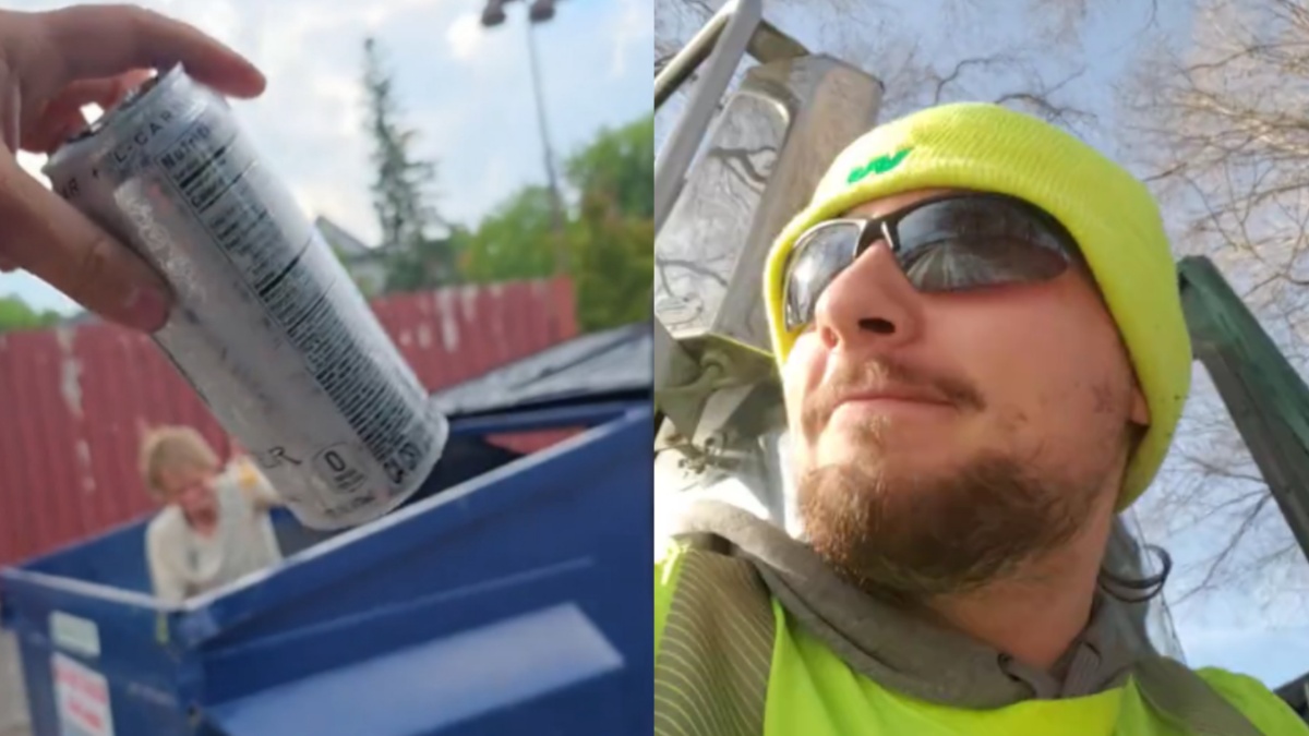 Minnesota man finds person in dumpster