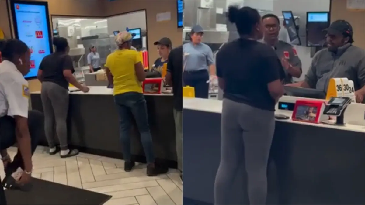 New York woman freaks out at McDonald's