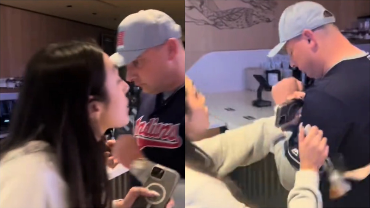 Drunk Ohio man bodychecks girl during dispute