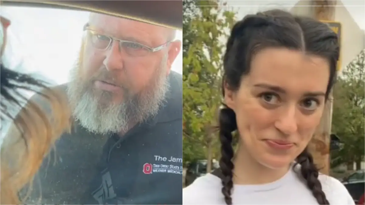 Ohio man yells at girl in parking lot