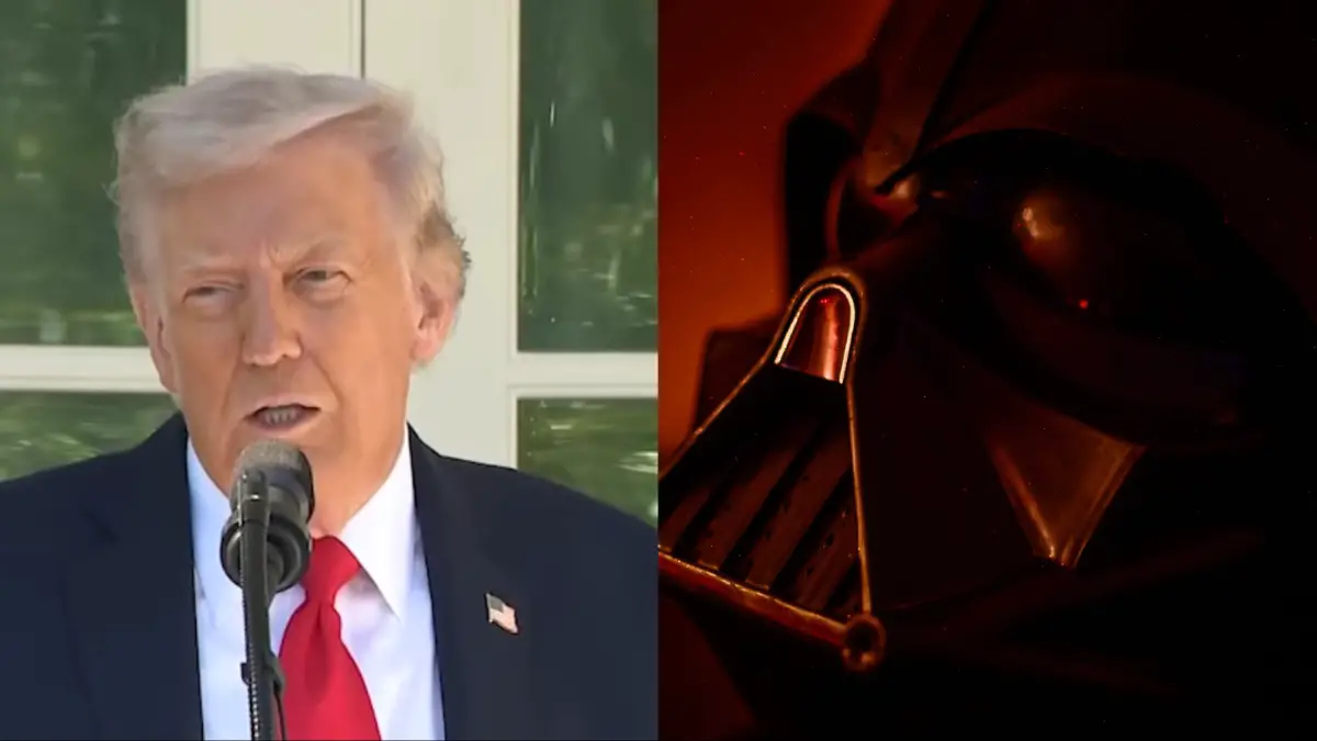 Donald Trump refers to MAGA pale as Darth Vader