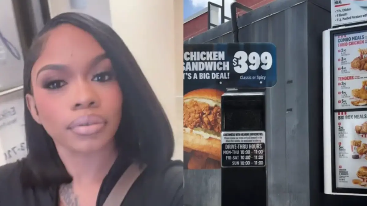 Florida woman shares KFC drive-thru drama