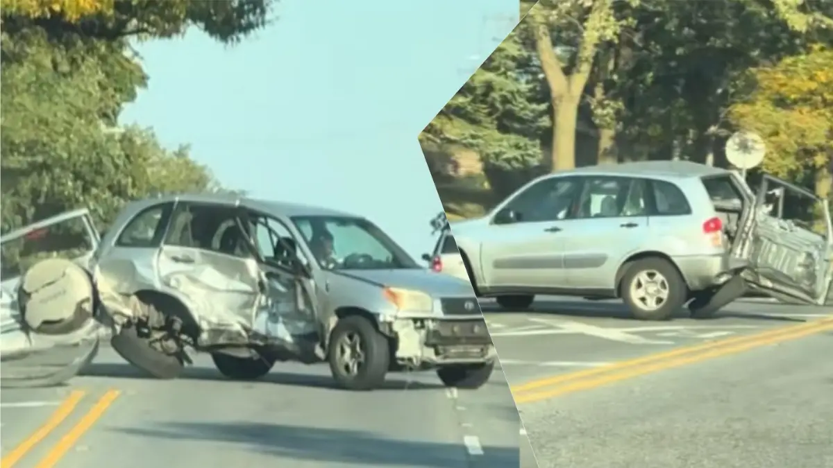 illinois mangled car