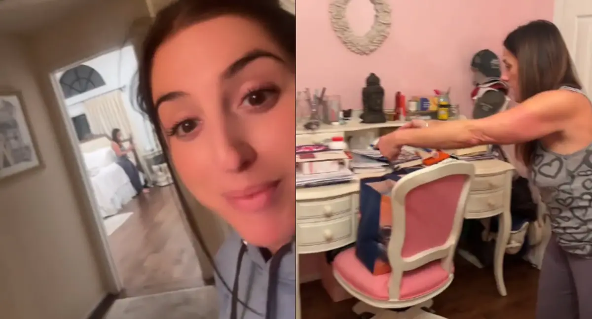 New Jersey mom freaks out about mess in daughter's clean room