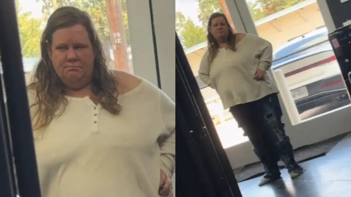 Shoeless Texas woman asks for free tattoo